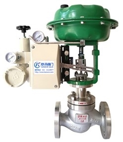 气动单座调节阀